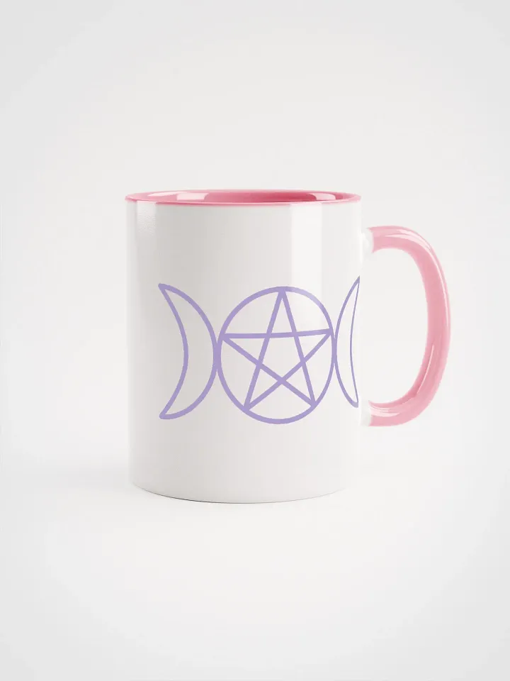 Lavender/Pink Pentacle Moons Mug product image (1)