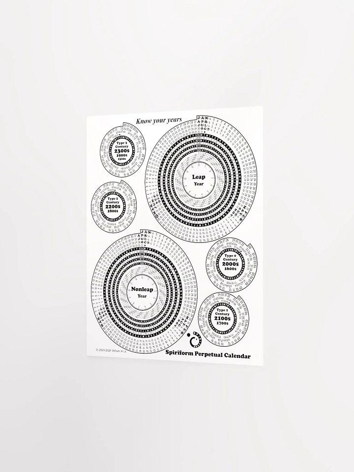Spiriform Perpetual Calendar 8