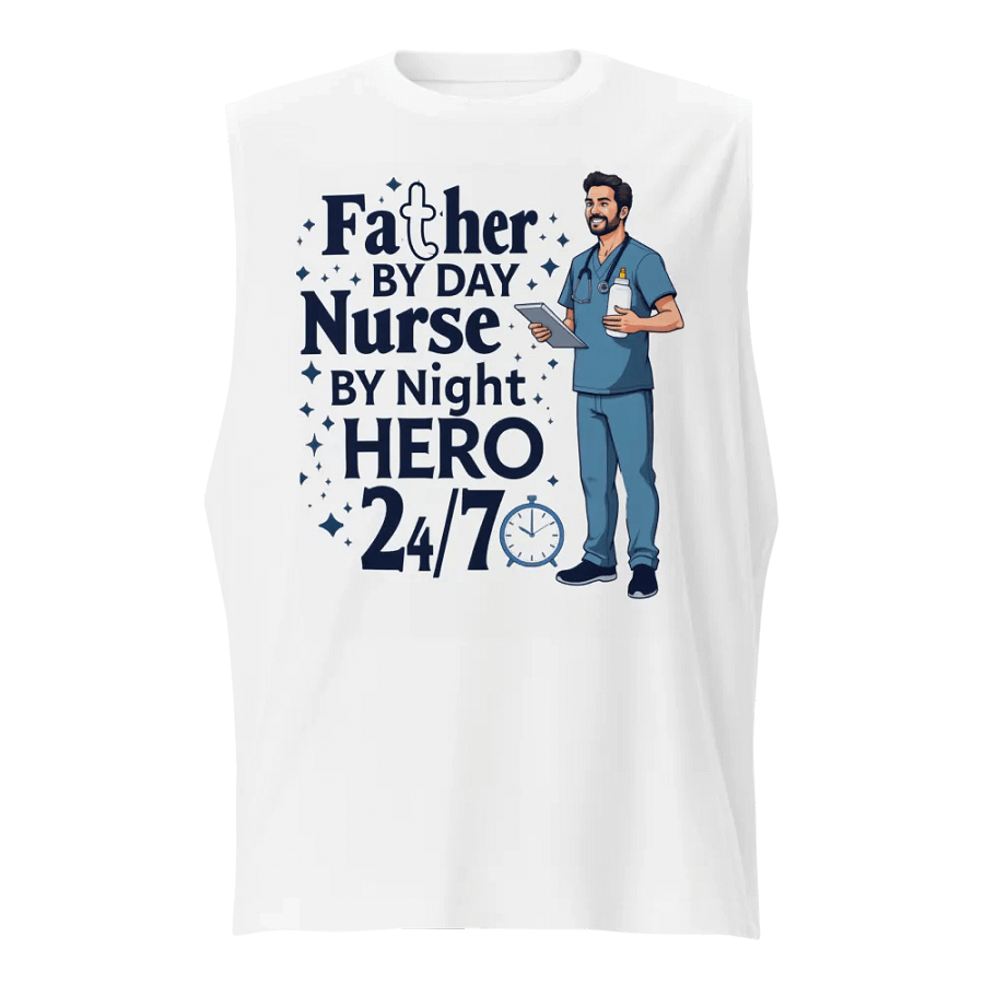 Superhero Nurse Muscle Tank product image (1)