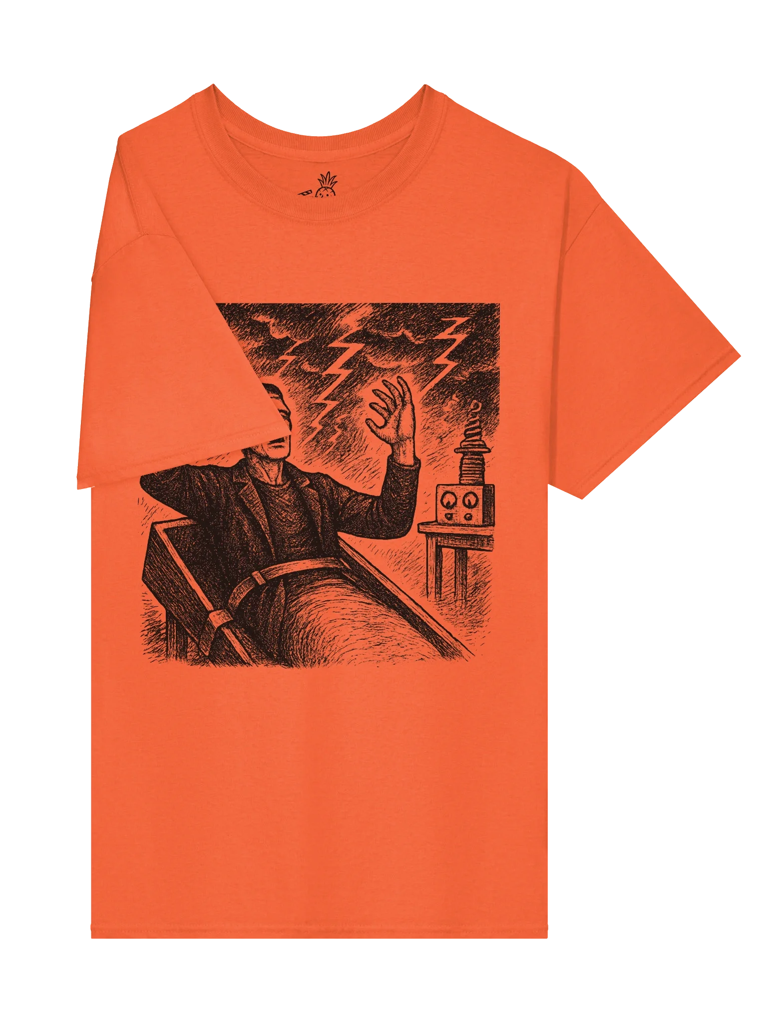 Frankenstein Awakening in the Laboratory Mary Shelley Boxy Fit Unisex T-Shirt product image (36)