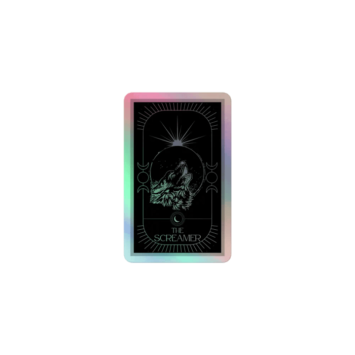 The Screamer Holographic Sticker product image (1)