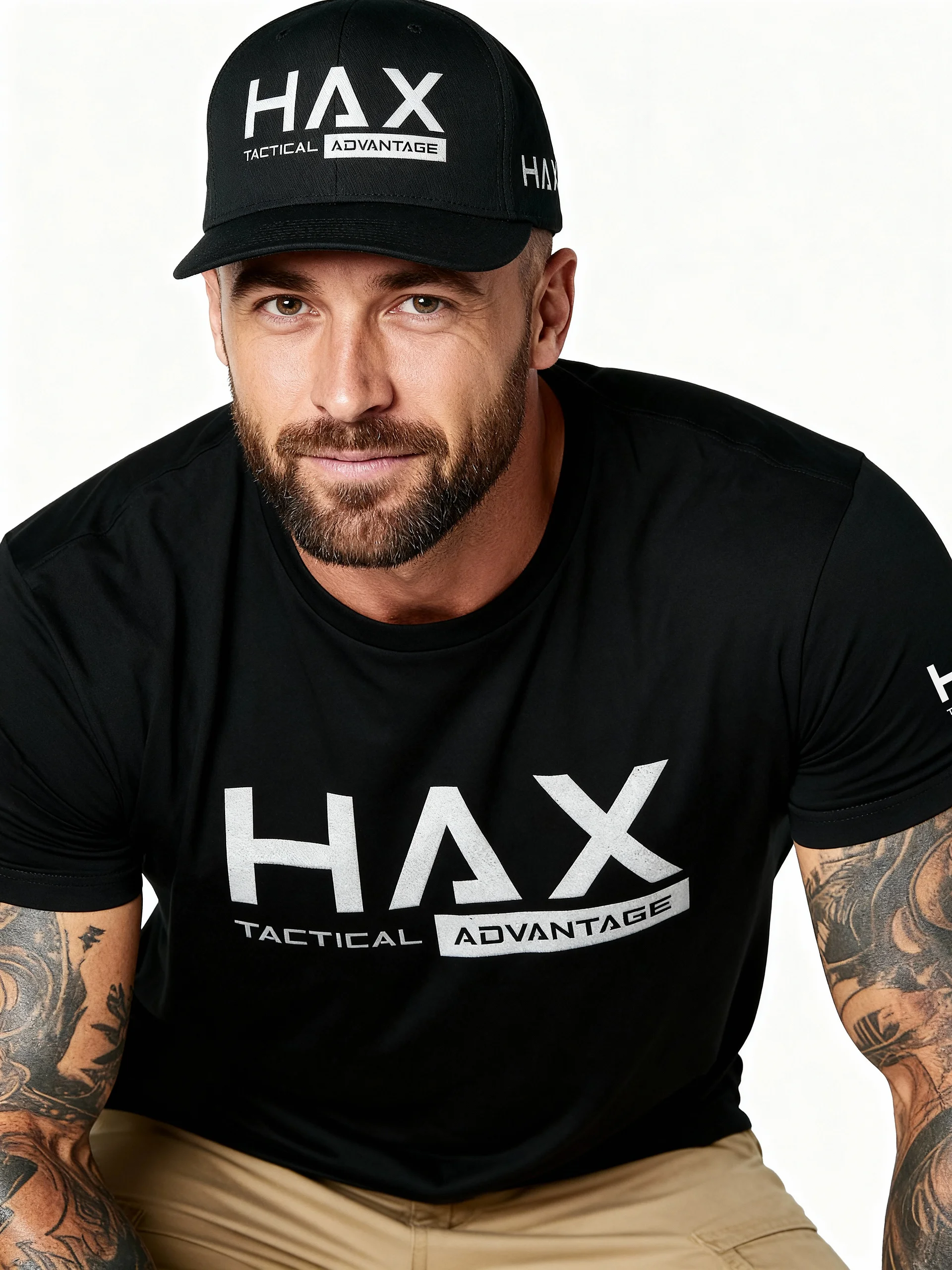 HAX Tactical B&W T-Shirt product image (5)