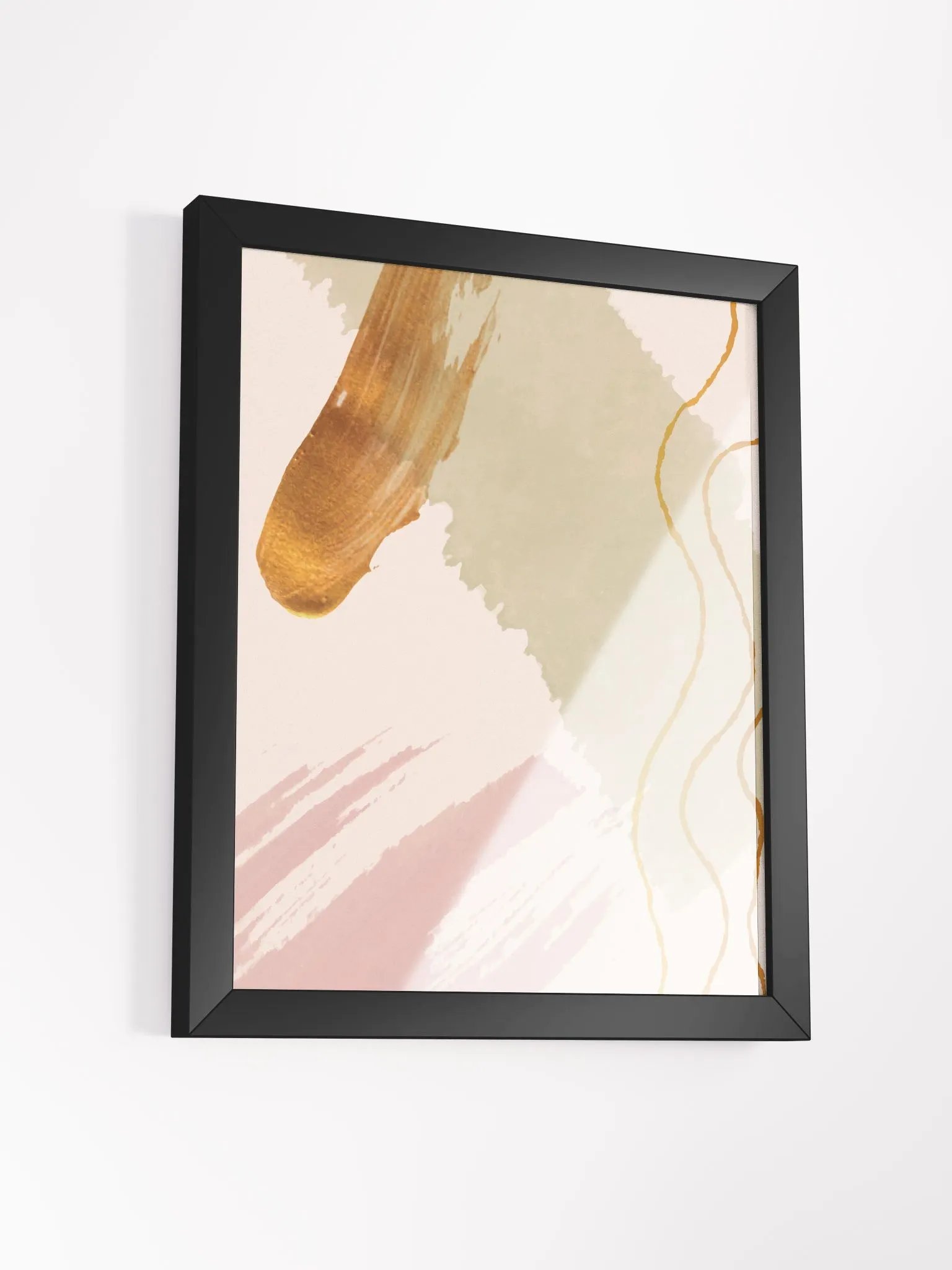 Vibrant Ayous Wood Framed Matte Poster product image (54)