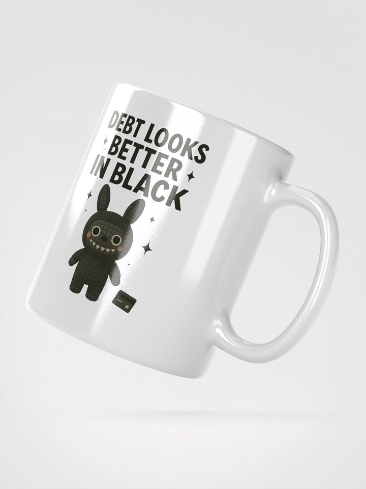 Black Debt Collector Mug product image (5)