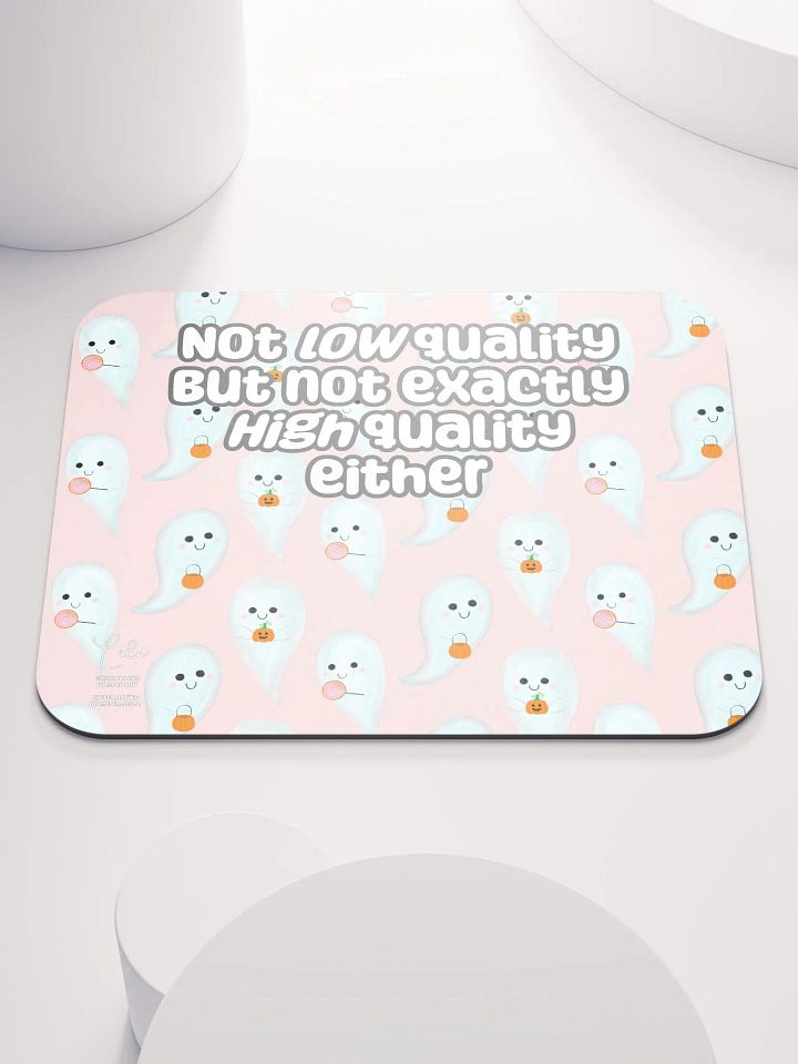 Not Low Quality Mouse Mat - cute ghosts product image (1)