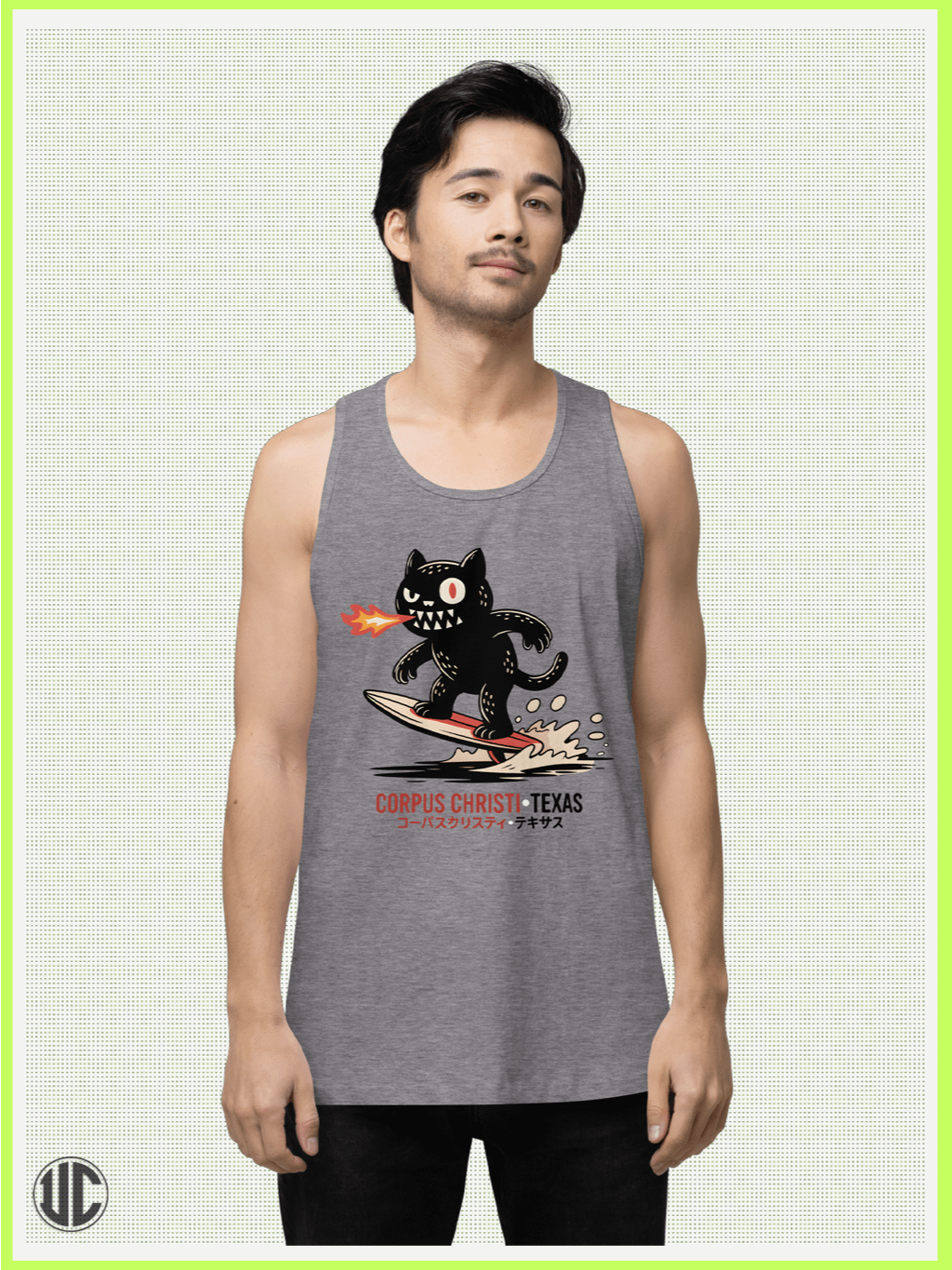 UnkoCon – Corpus Christi Surfer Men’s Tank Top product image (2)