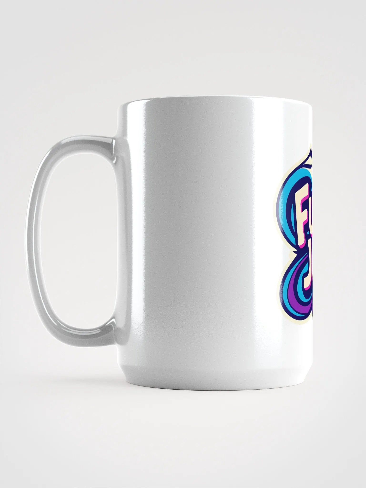 White Glossy Mug product image (3)