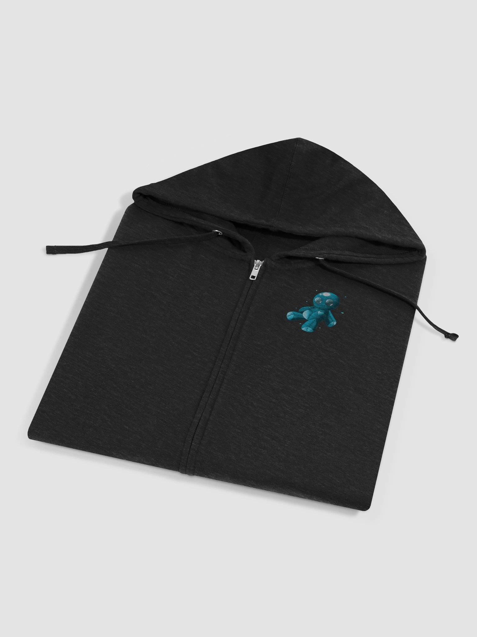 Blue Voodoo Doll Zip up product image (4)