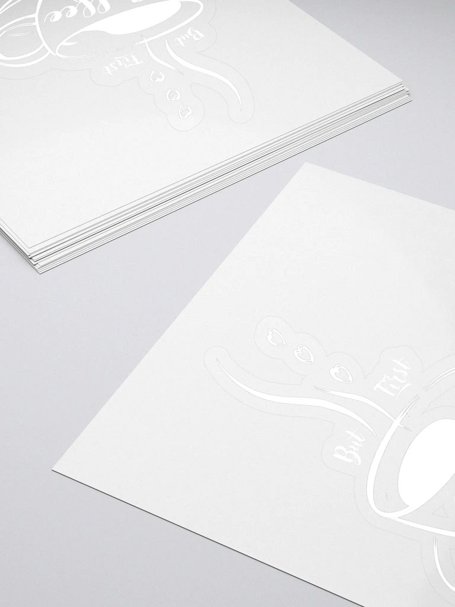Steamy Coffee Kiss Cut Stickers product image (4)