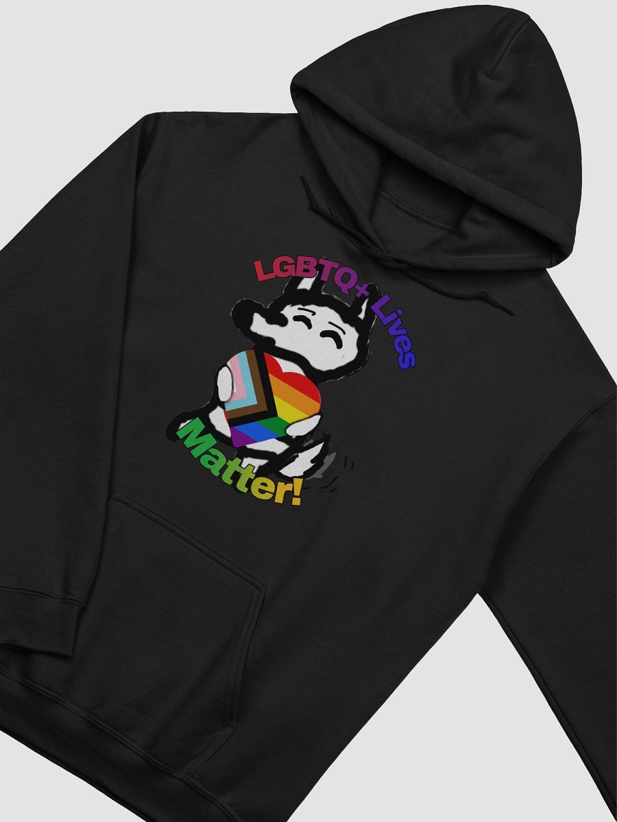 LGBTQ+ Lives Matter Plus Size Hoodie product image (3)