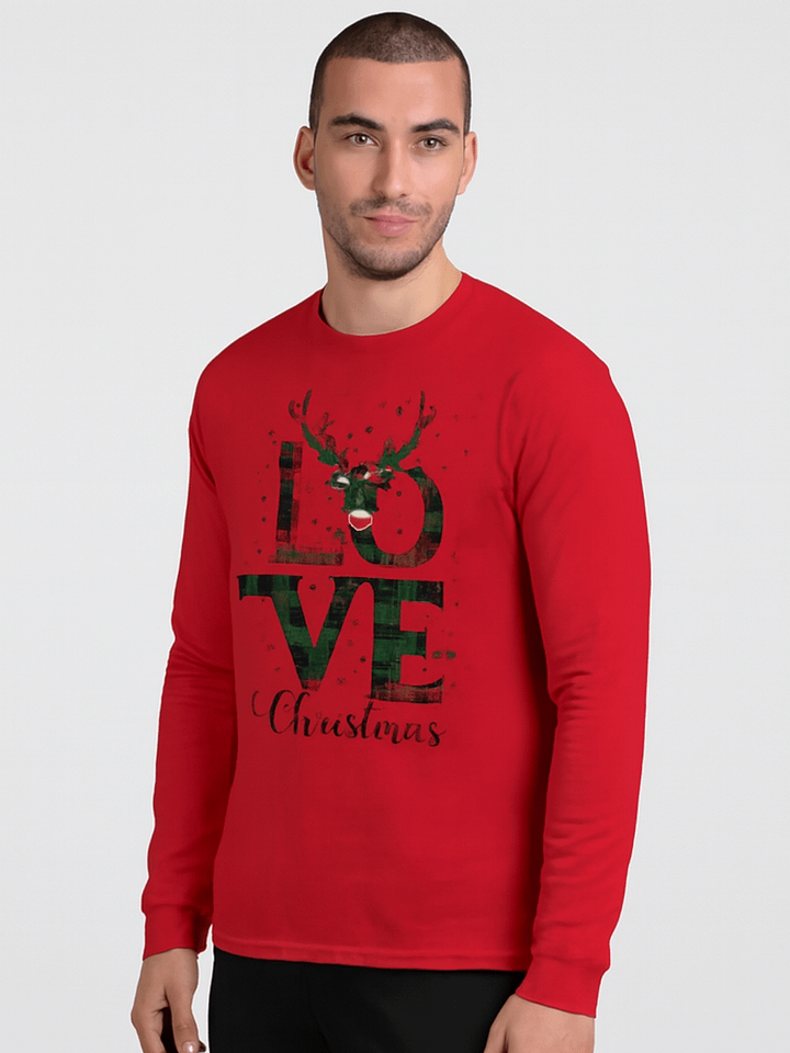 Rudolph Love Christmas Long Sleeve T-Shirt product image (1)