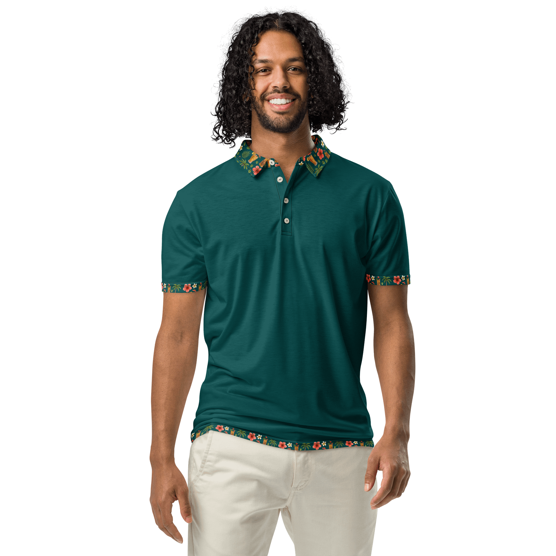"Tropical Tiki" – Putter 2 Pints Polo product image (4)