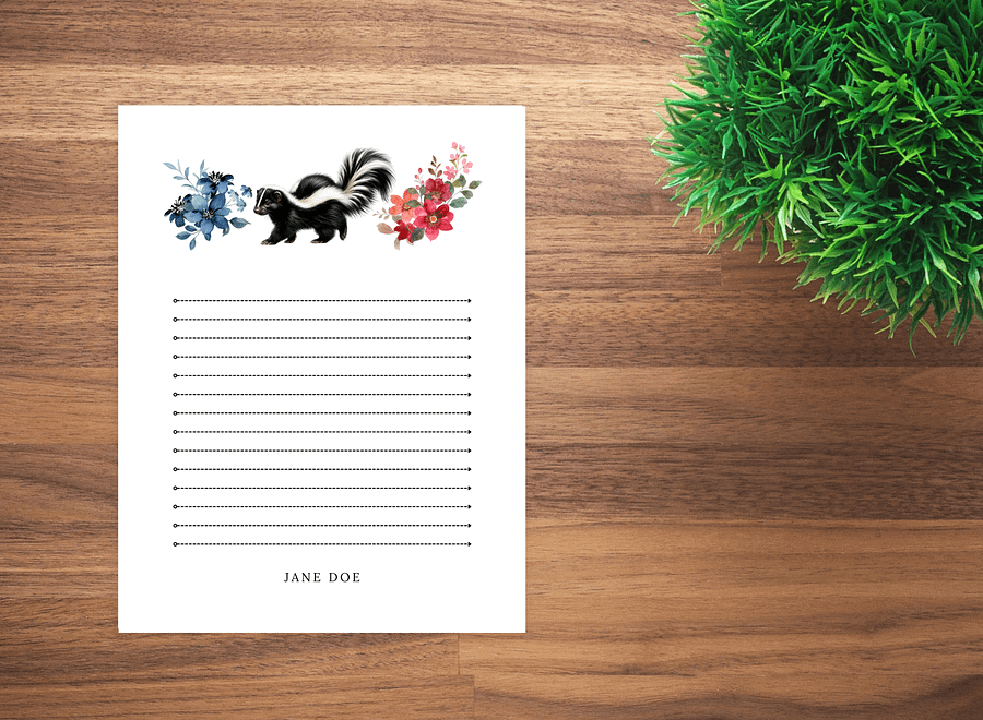 Canva Notepad Template: Nature Themed product image (1)