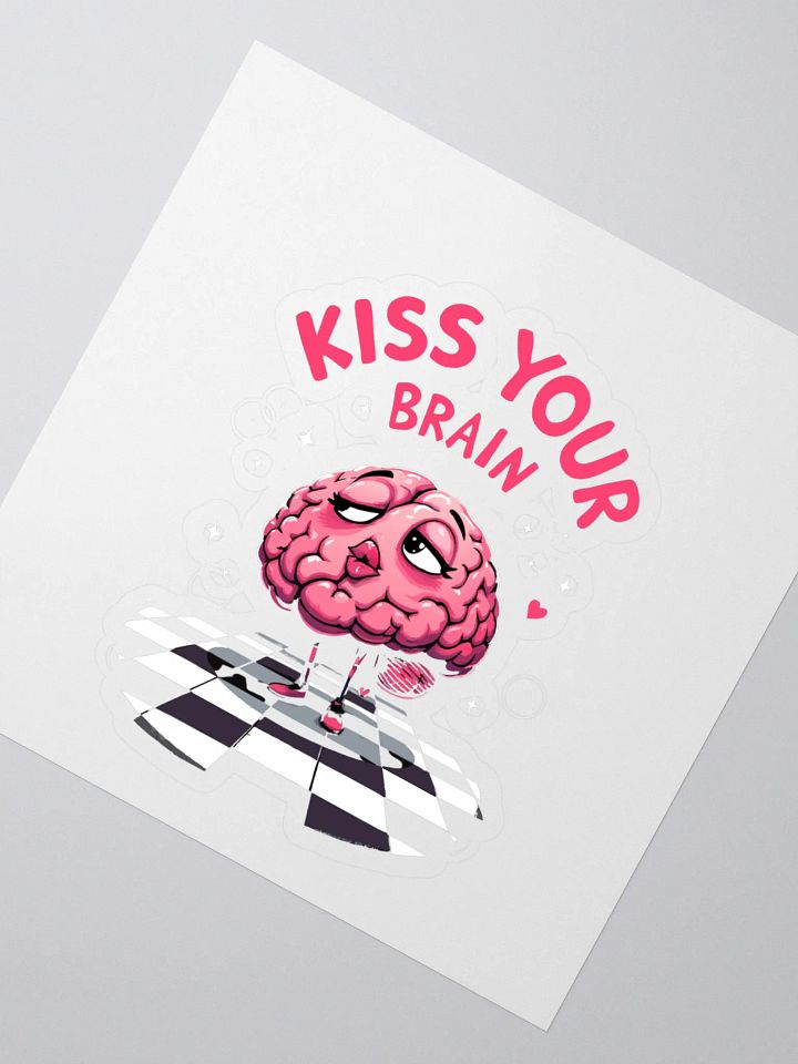 Kiss Your Brain Vinyl Stickers product image (2)