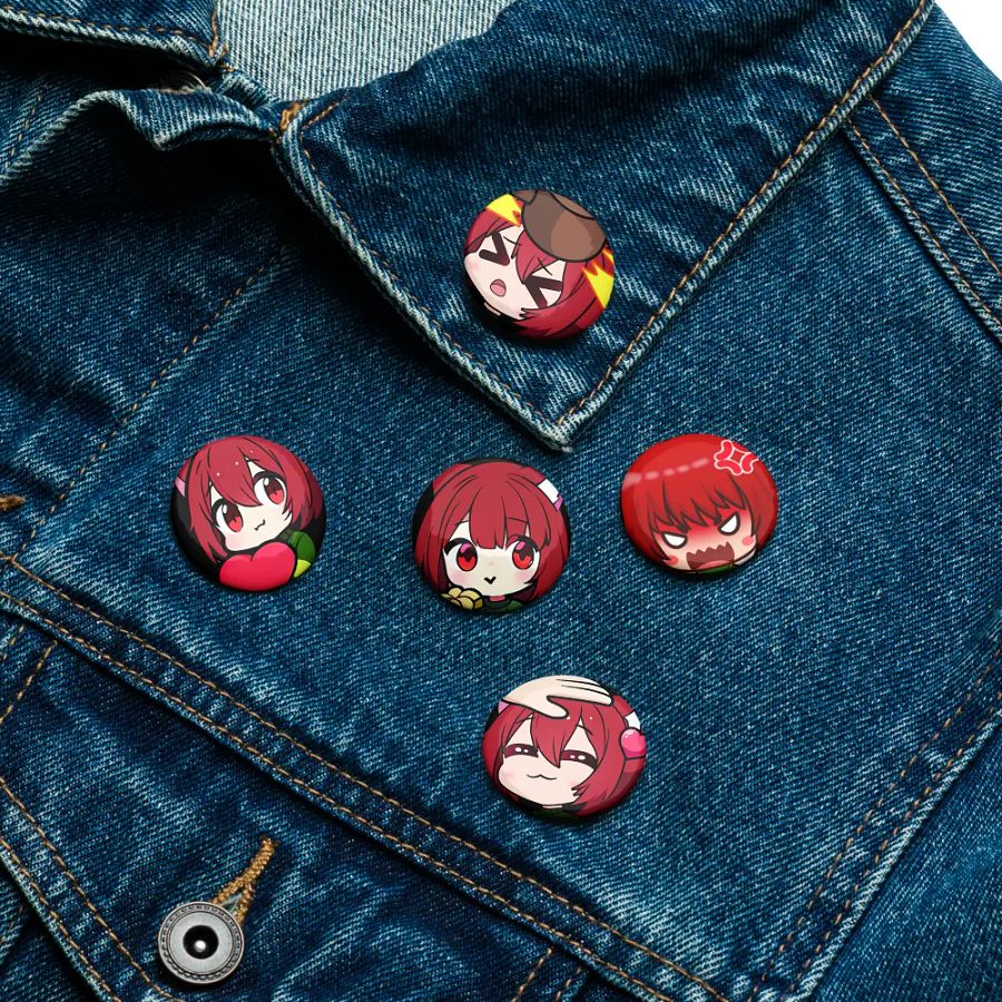 Legacy Neko Cyn - Emote Button Pins product image (7)