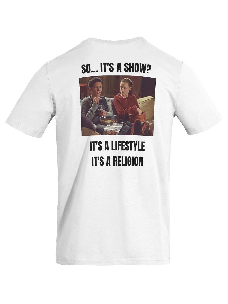 Organic Cotton Gilmore Girls T-Shirt | Rory & Lorelai Front & Back Design product image (5)