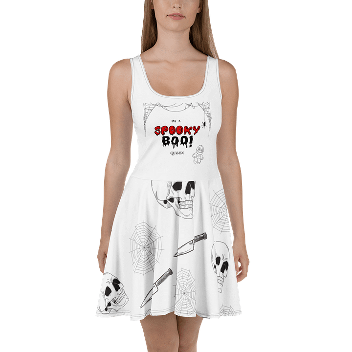 spooky boo skater dress product image (2)