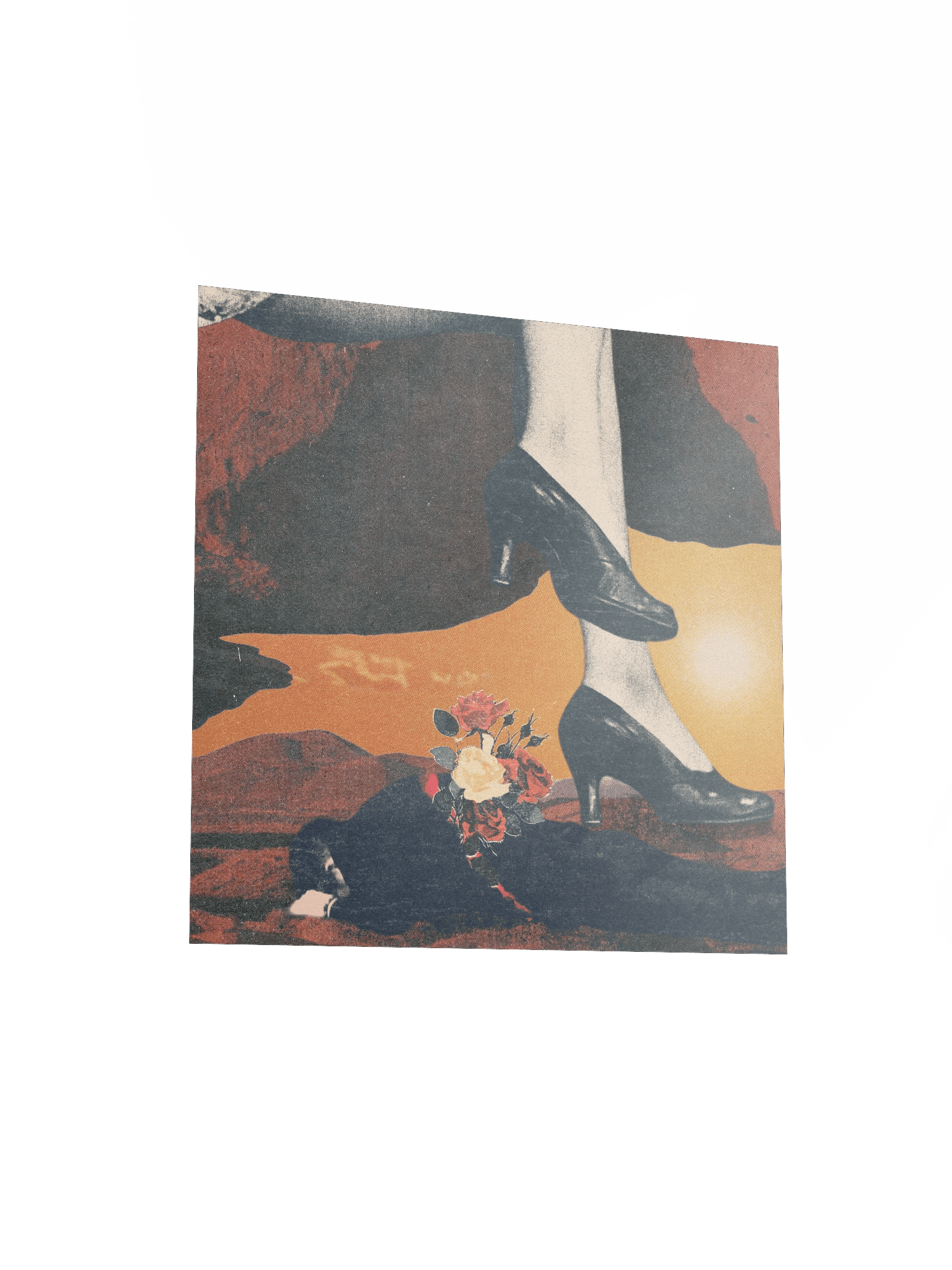defeated by love | square print product image (4)