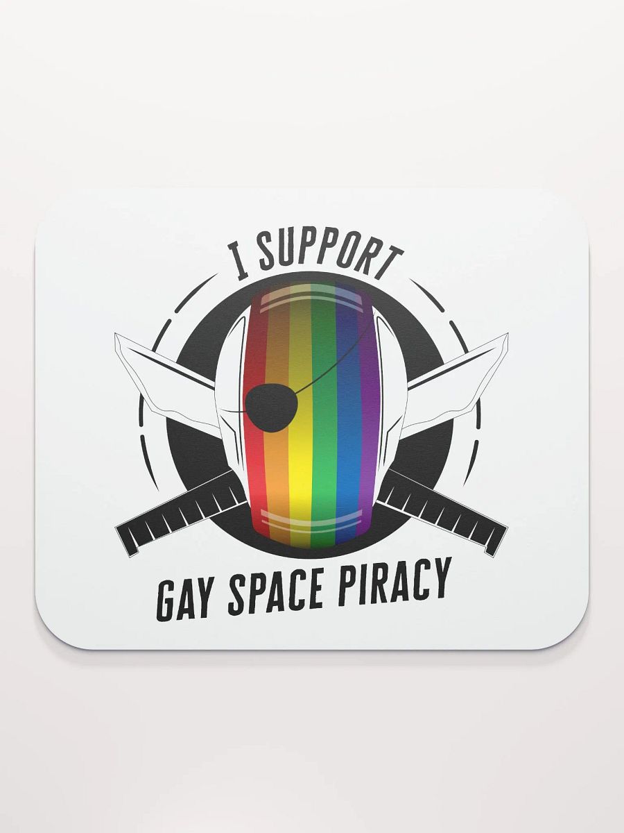 Gay Space Piracy Mouse Pad product image (2)