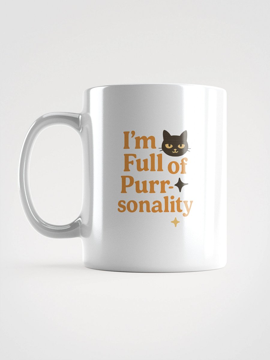 I’m Full of Purr-sonality White Glossy Mug product image (18)