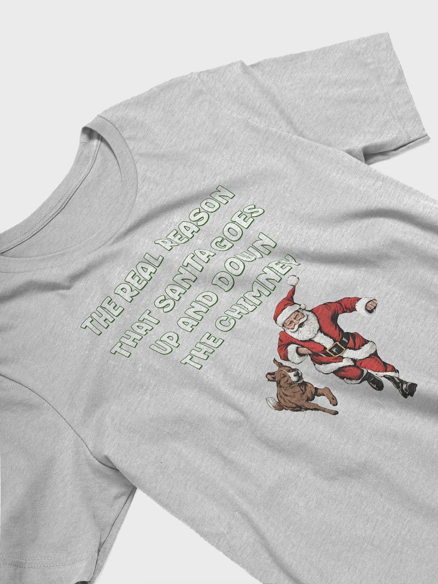 The Real Reason That Santa Use The Chimney T-shirt product image (13)
