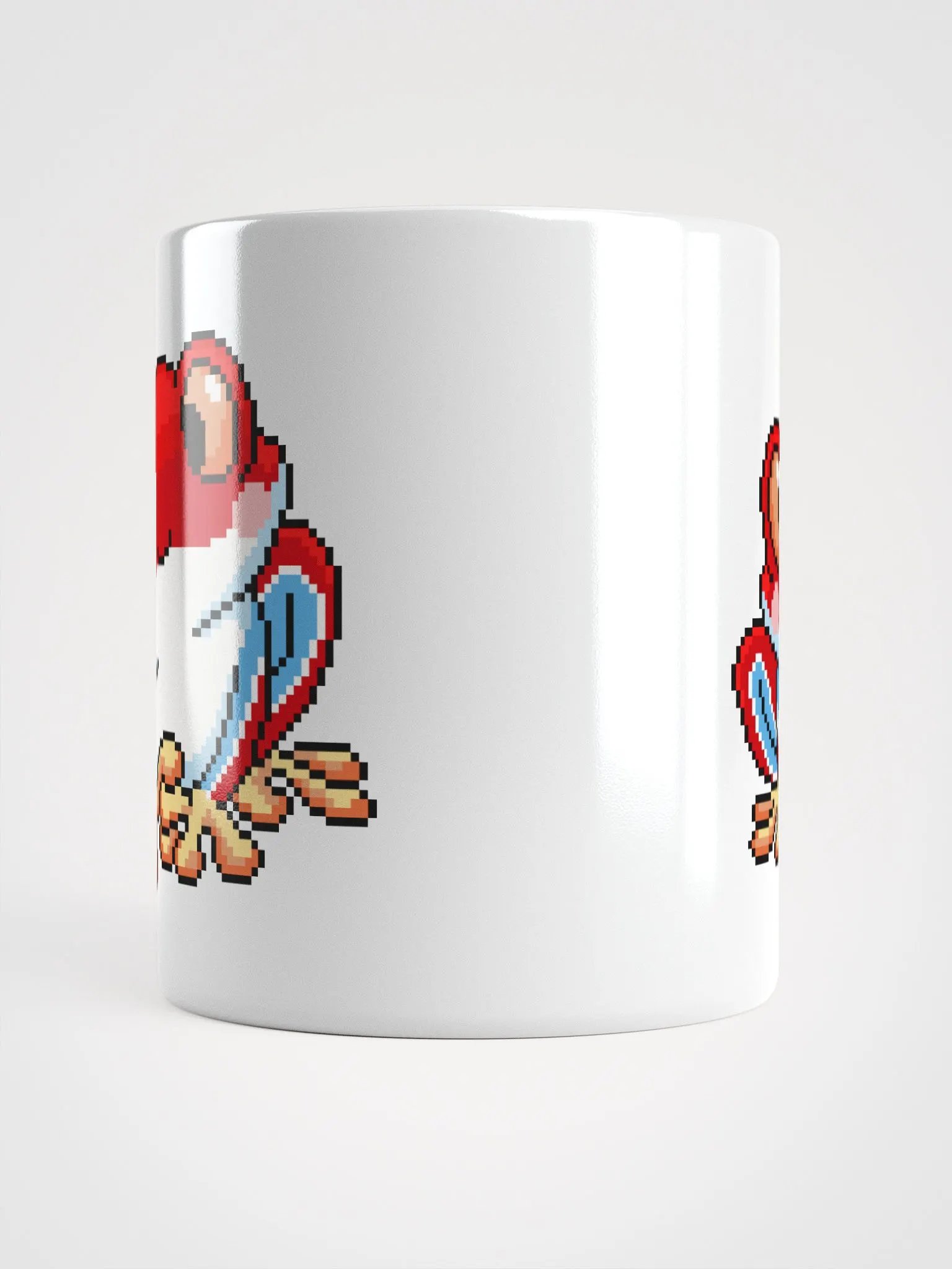 Red Rip the Frog White Glossy Mug product image (6)