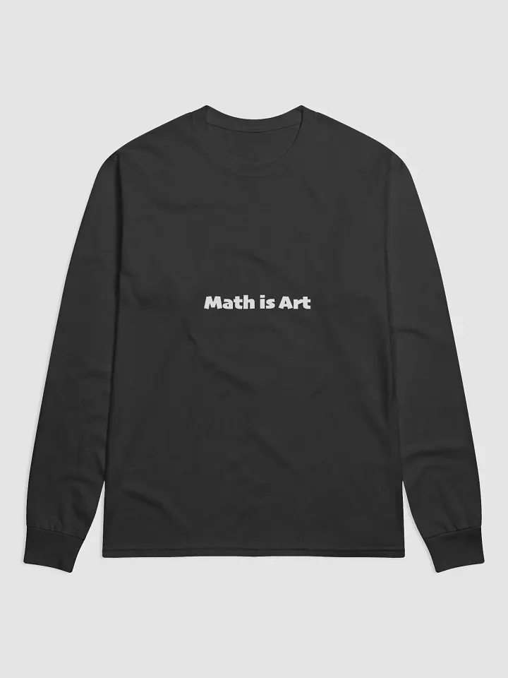 "Math is Art" Long Sleeve Shirt product image (1)