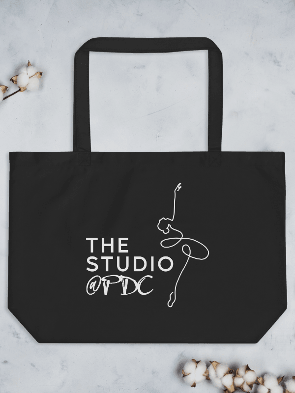 Organic Large Tote | Multiple Colour Options with White Logo product image (3)