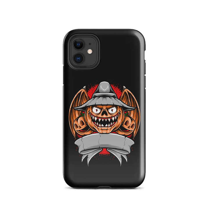 Wicked Jack-O'-Lantern iPhone® Tough Case: Spooky Protection with a Halloween Vibe product image (2)