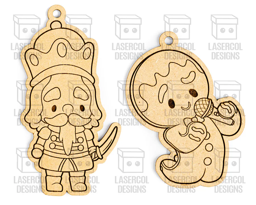 Christmas Ornaments - Laser Cut Files product image (5)