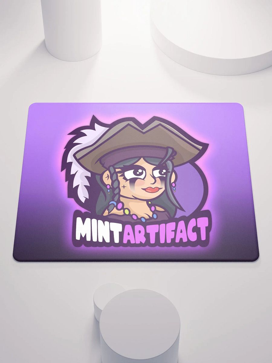 MintArtifact Logo Gaming Mousepad product image (1)
