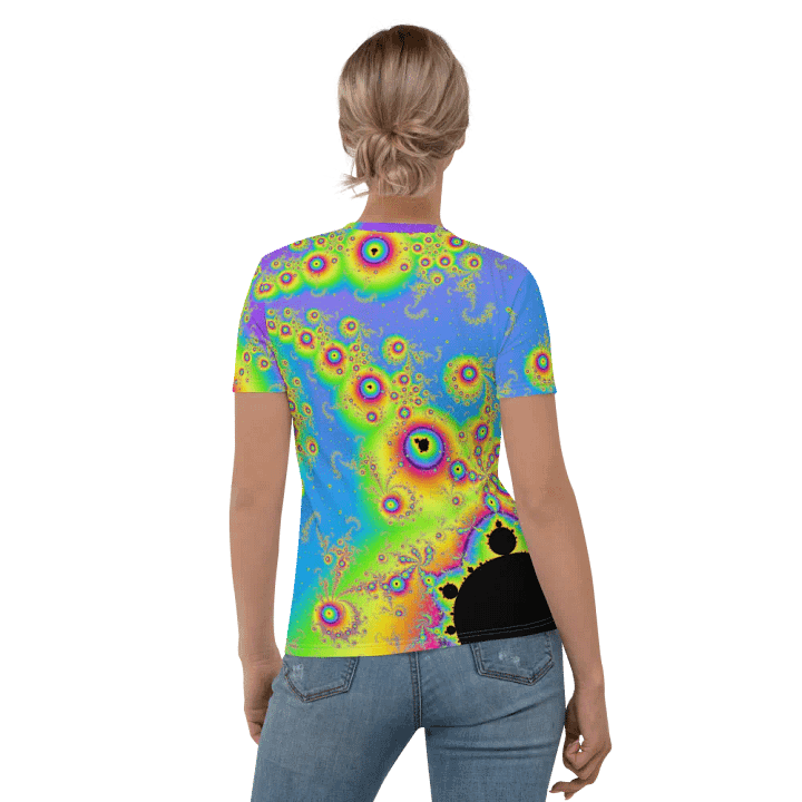Fractal women's T-shirt - Minibrot Maelstrom product image (2)