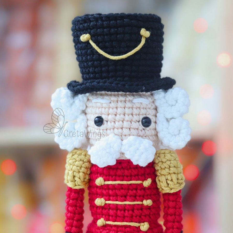 Patrón Cascanueces a Crochet Amigurumi PDF (Descarga Digital) product image (4)