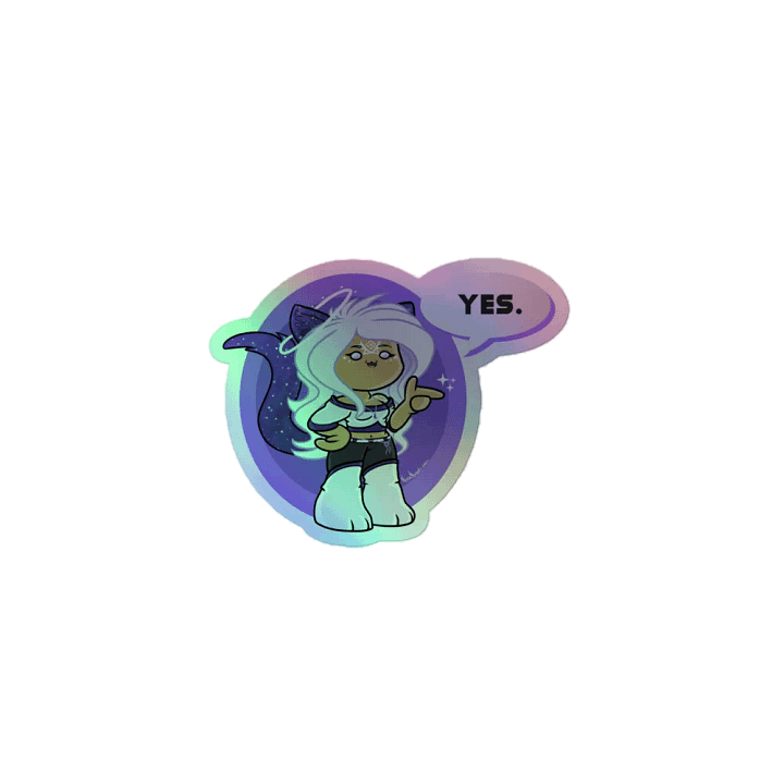 Nova Says Yes - STICKER! product image (1)