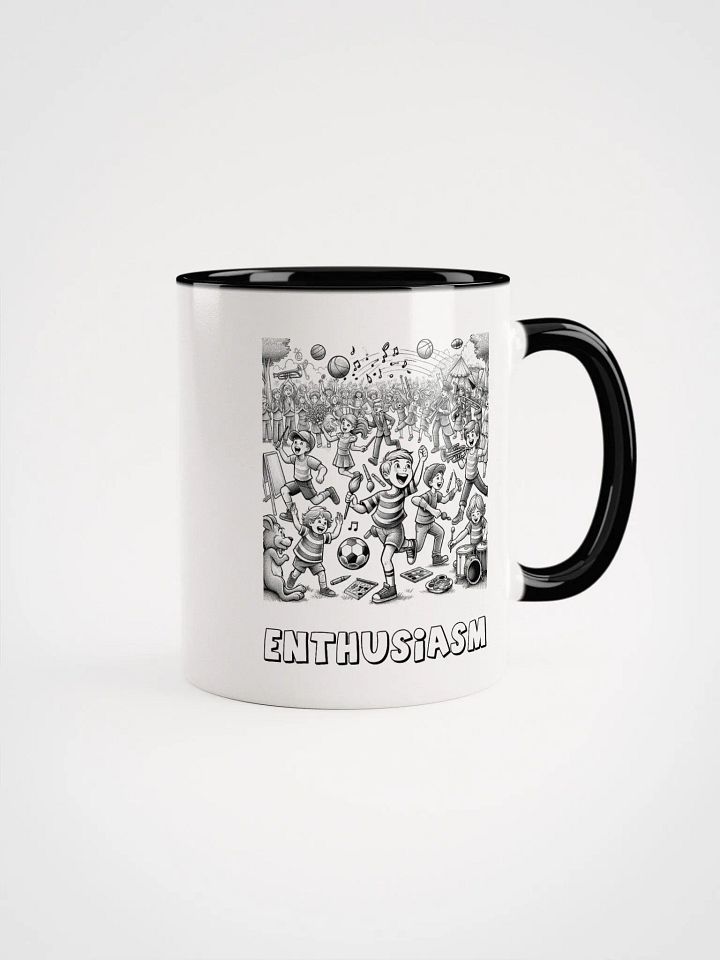 Enthusiasm’s Boundless Spark Coloring Book Mug product image (1)