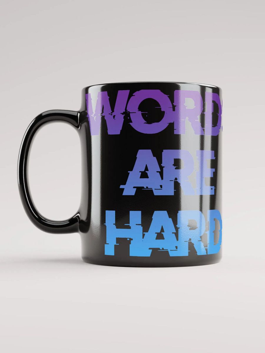 Black Words Are Hard Mug product image (1)