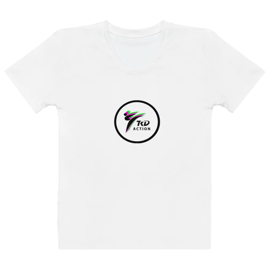 TKD Action Print Women's Crew Neck T-Shirt product image (7)