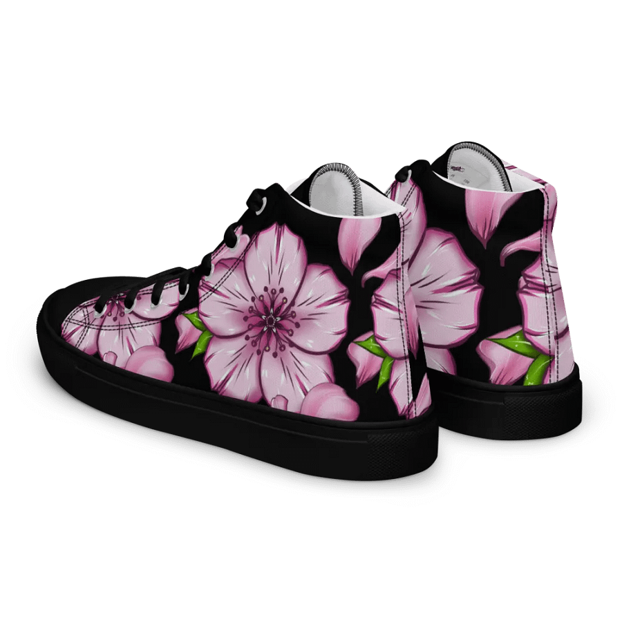 Blossomz & Petalz - Women's High Tops Canvas Shoes product image (6)