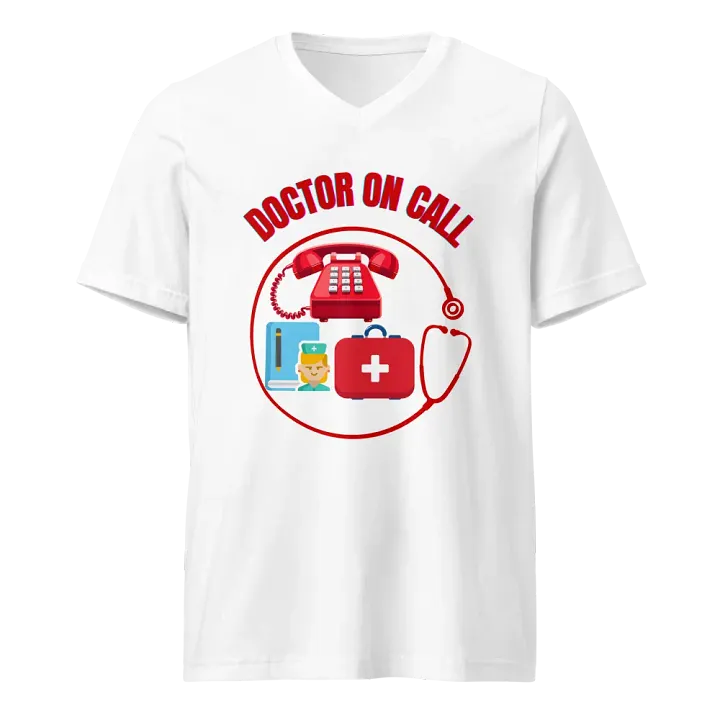 Doctor On Call V-Neck Tee product image (5)