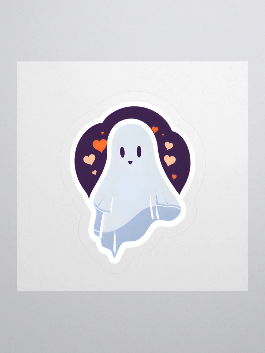 Spooky Sweetheart: Official GhostGhoulGamer sticker product image (4)
