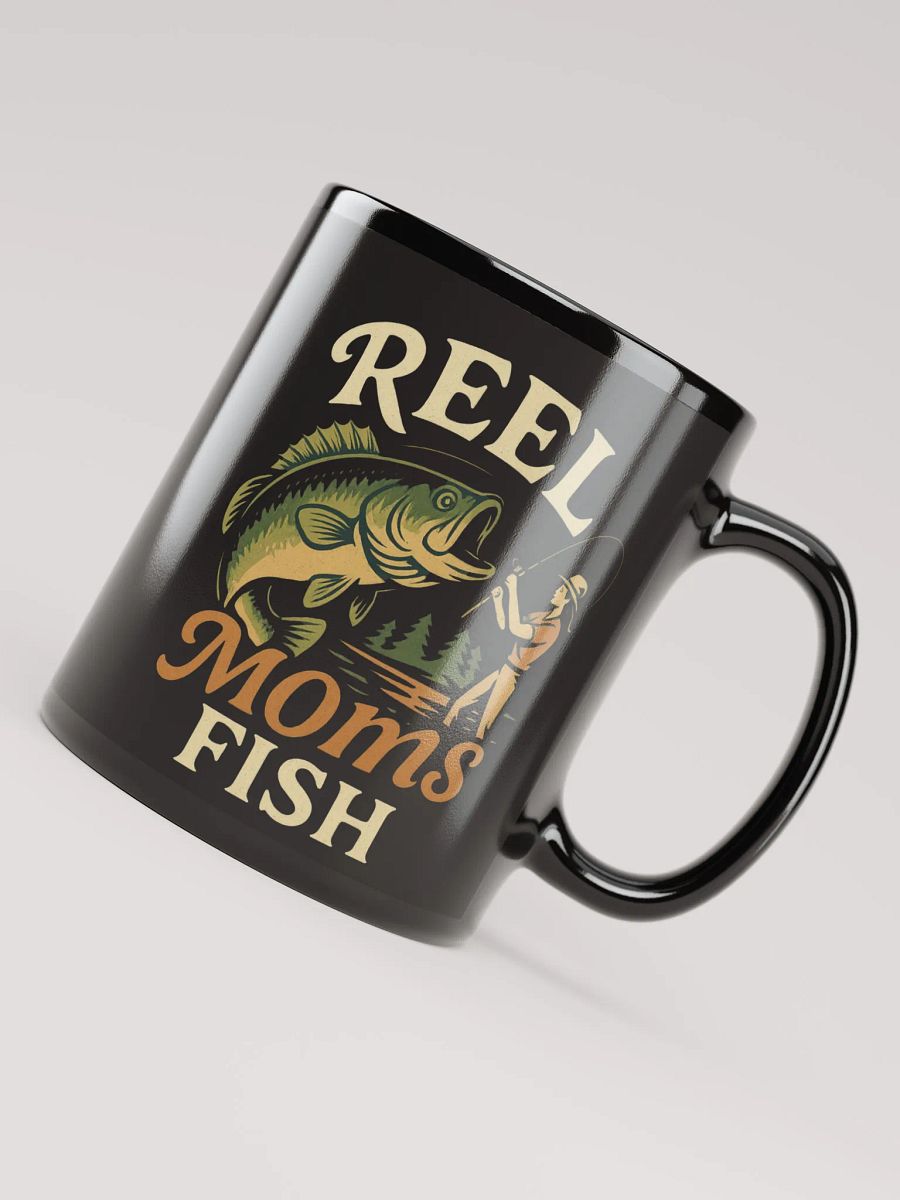 Reel Moms Fish Coffee Mug – Funny Vintage Mug for Fishing Moms product image (8)