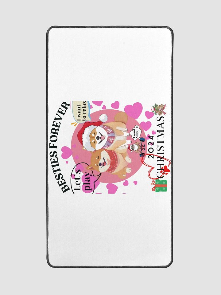 Festive Shiba Inu Desk Mat product image (2)