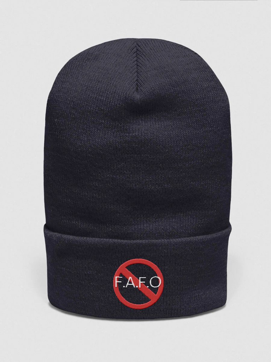 F.A.F.O Cuffed Beanie product image (6)