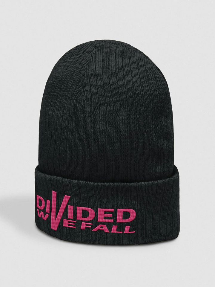 Divided We Fall - Pink - Atlantis Ribbed Knit Beanie product image (2)