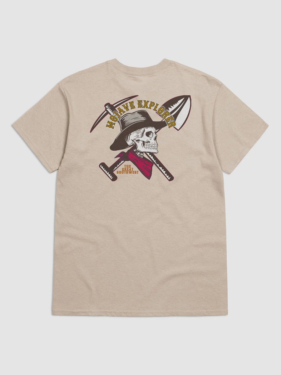 Mojave Explorer Skull Miner T-Shirt Mojo Adventures Wear The Great Southwest product image (1)
