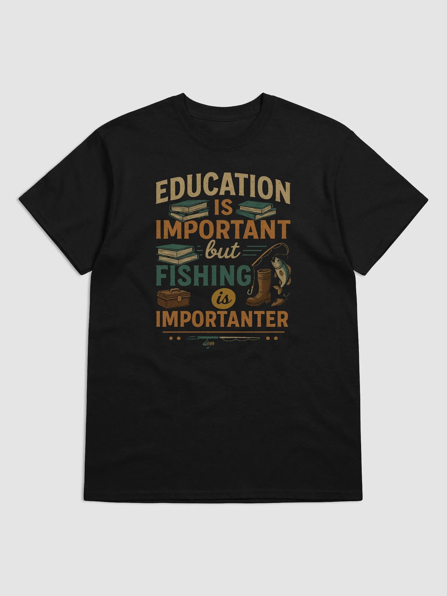 Fishing Over Facts - 'Importanter' Tee for Anglers product image (1)
