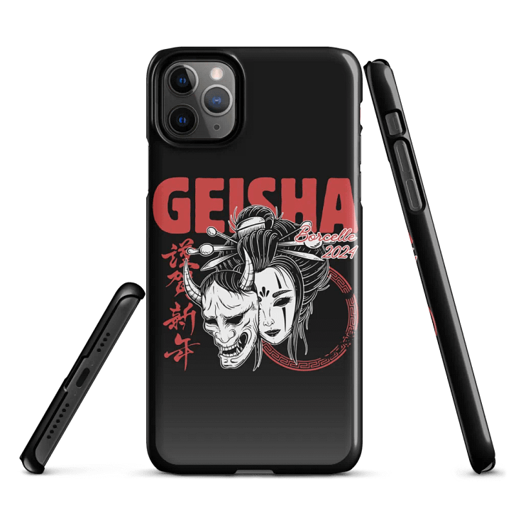 Geisha and Demon Mask iPhone® Snap Case product image (3)