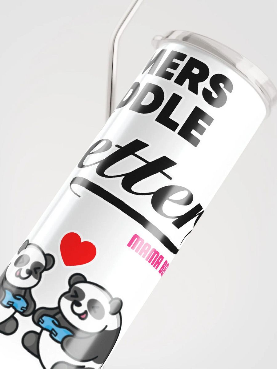 Gamers Cuddle Better Stainless Steel Tumbler product image (5)