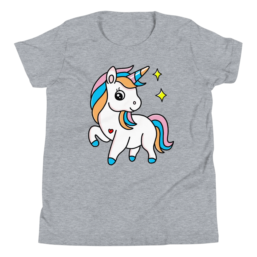 Rainbow Unicorn Youth T-Shirt product image (5)