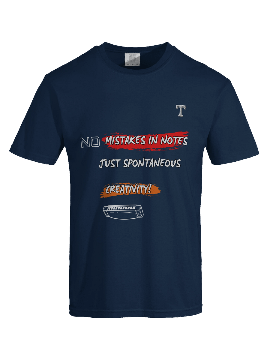 Harmonica Spontaneous Creativity Cotton Tee product image (33)